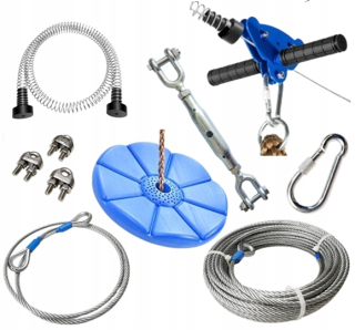 Zip Line Zipline Set do 120 kg